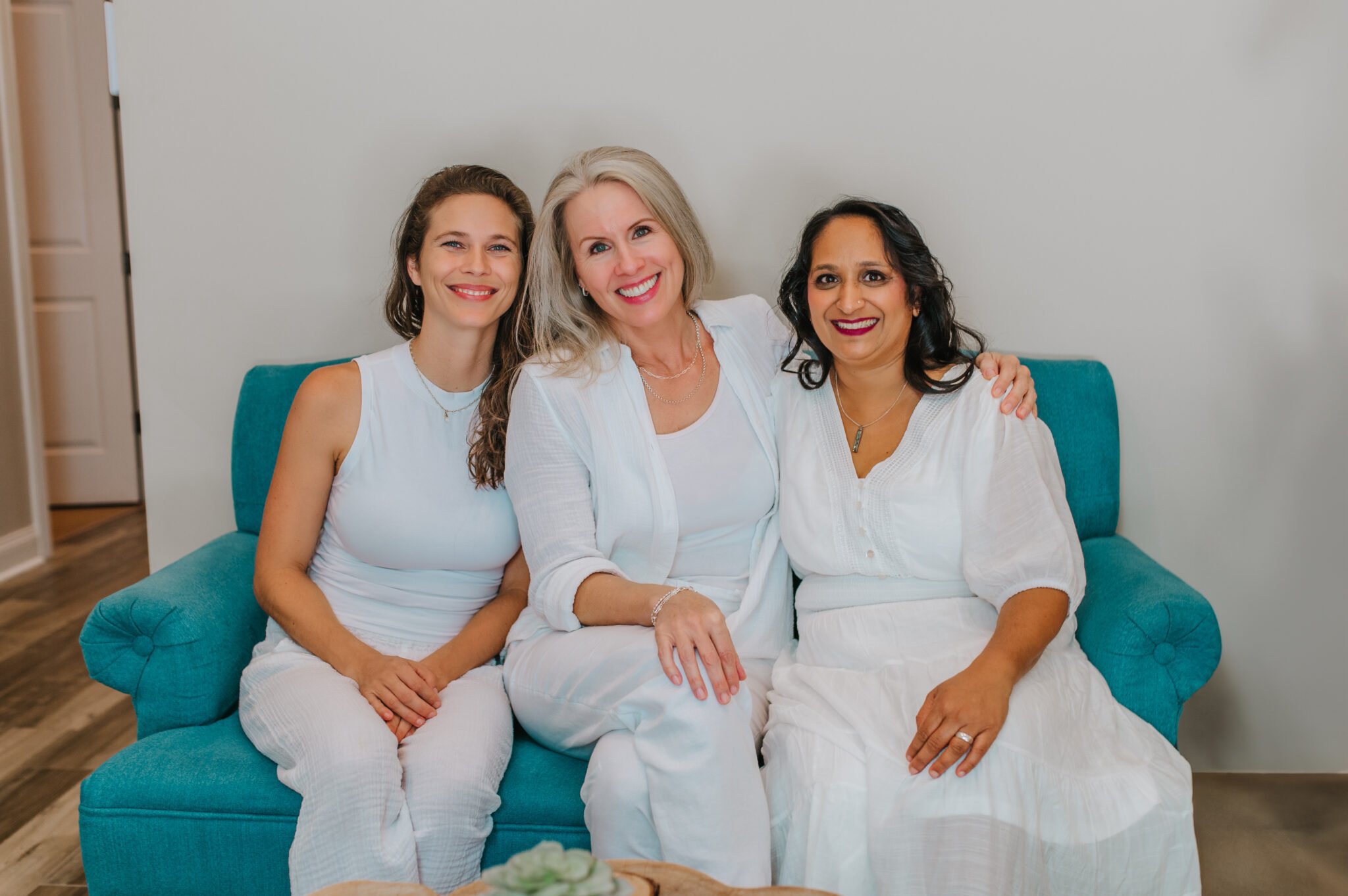 The Massage Ponte Vedra team — Lindsey, Terese, and Pinal